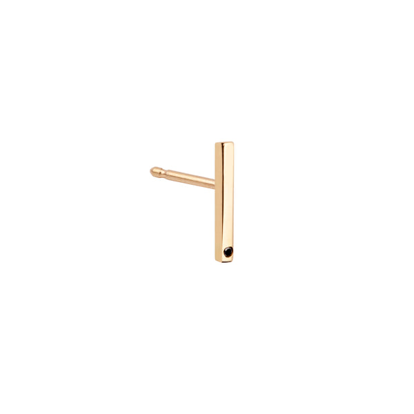 The Classic Bar 18Ct Gold With Black Diamond