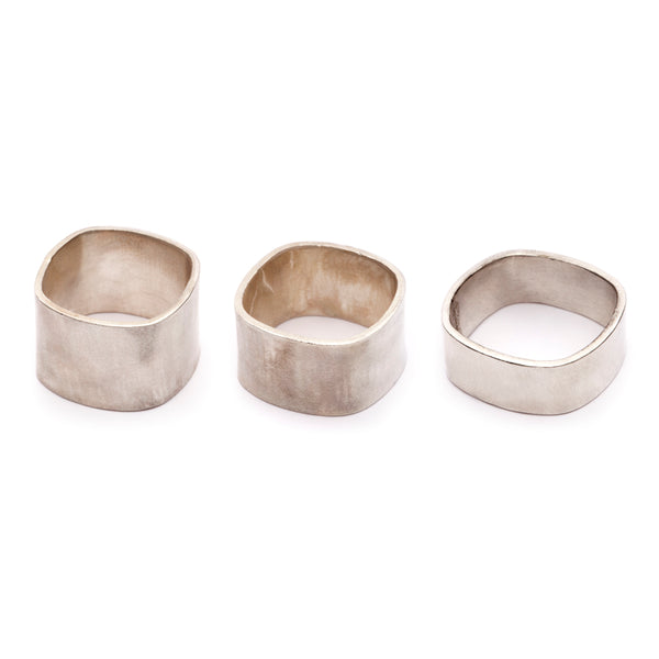 Unisex Unifie Ring Large Sterling Silver