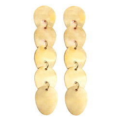 BRASS L'Amour Earrings - Five